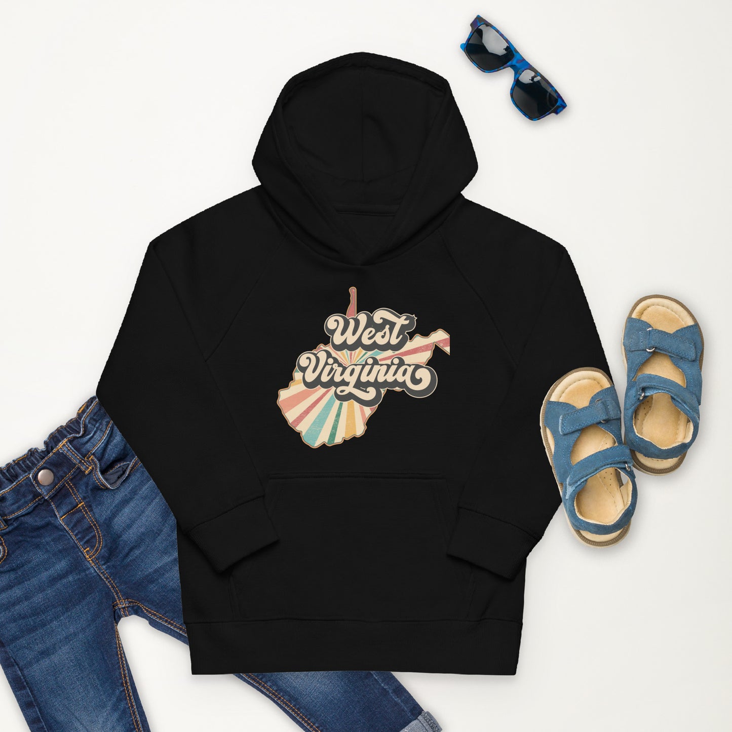 Kids State Retro Hoodie